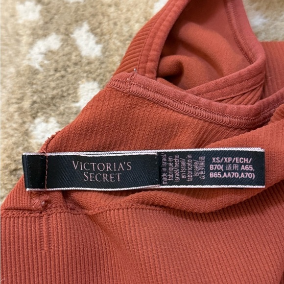 Victoria’s Secret red brown seamless bralette women’s size XS - Picture 7 of 9
